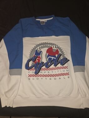 Cycle Competition Scottsdale Men's Crewneck Sweatshirt - Made In 80s
